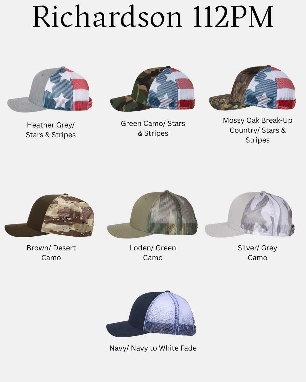 Trucker Hat (Richardson 112) - Custom Order