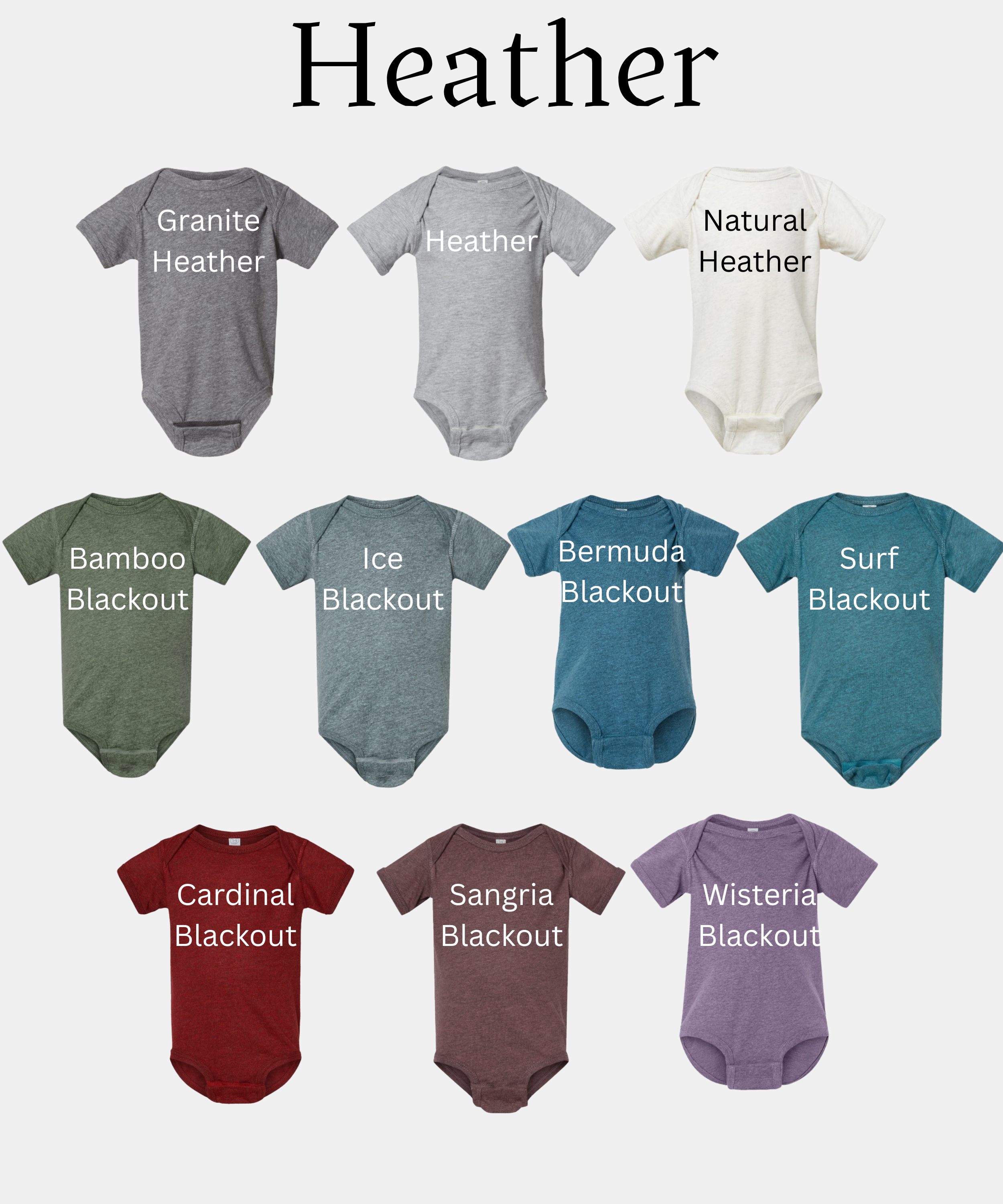Infant Shirts - Custom Order