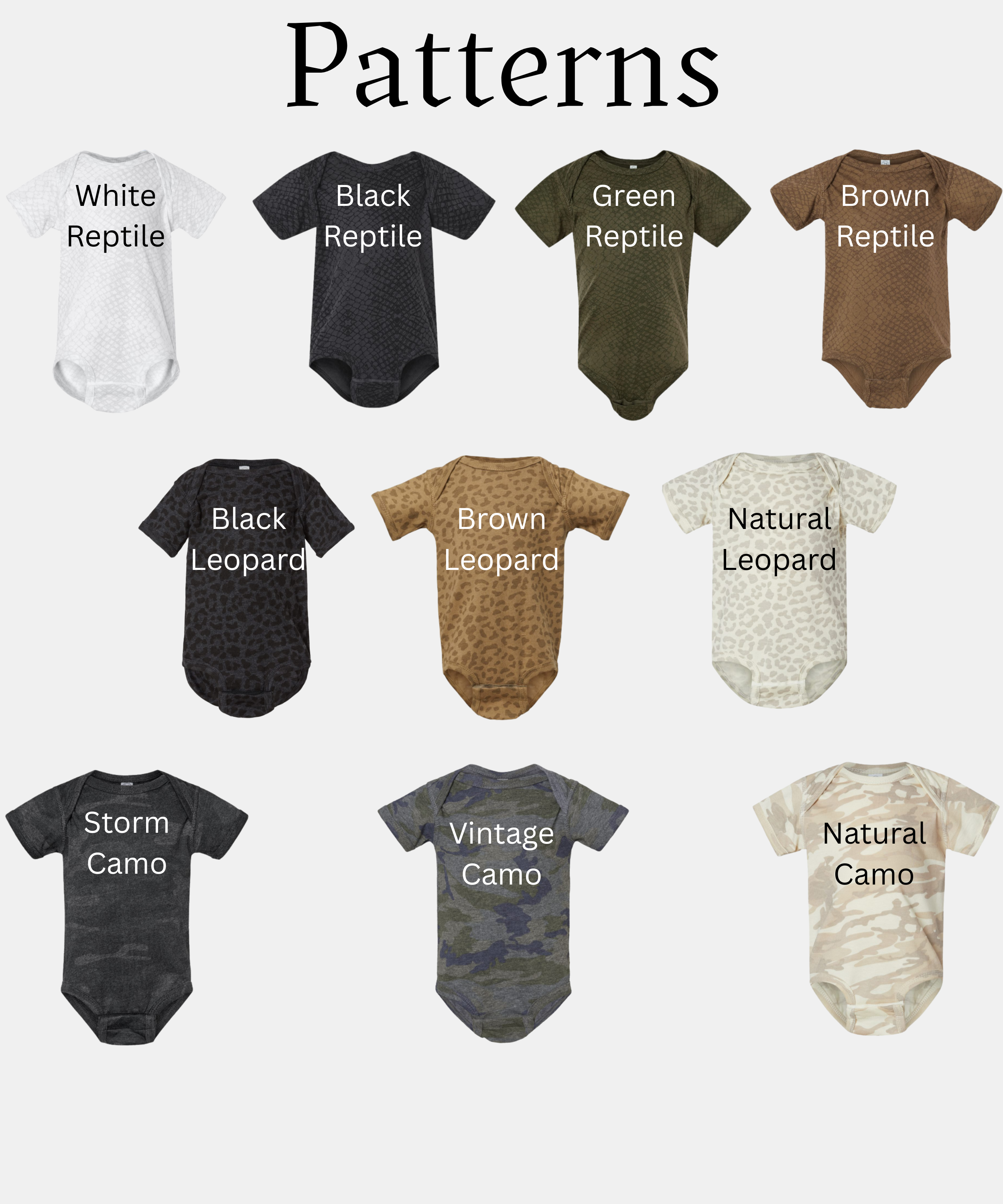 Infant Shirts - Custom Order