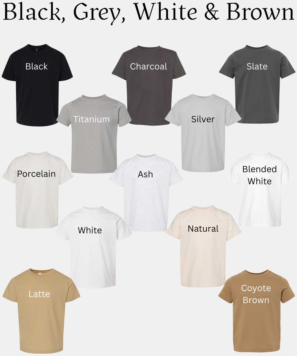 Toddler Shirts - Custom Order