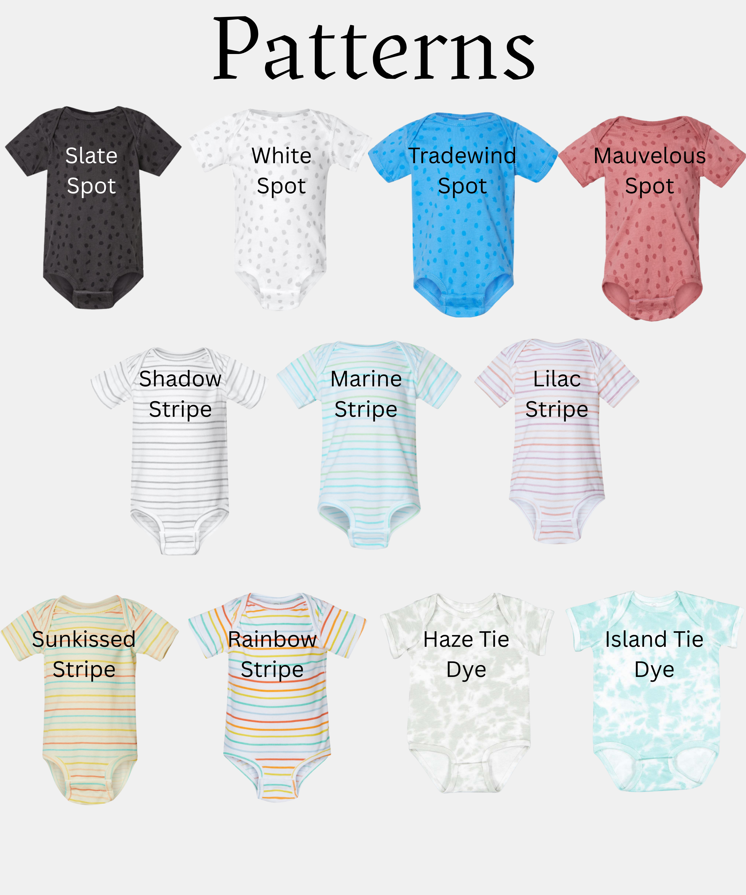 Infant Shirts - Custom Order