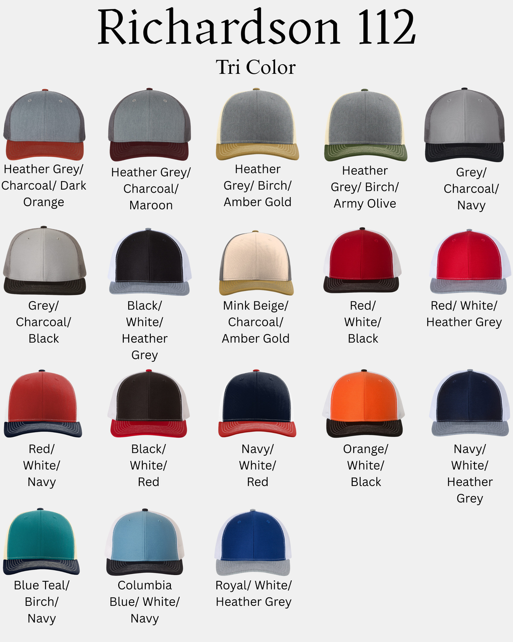 Trucker Hat (Richardson 112) - Custom Order