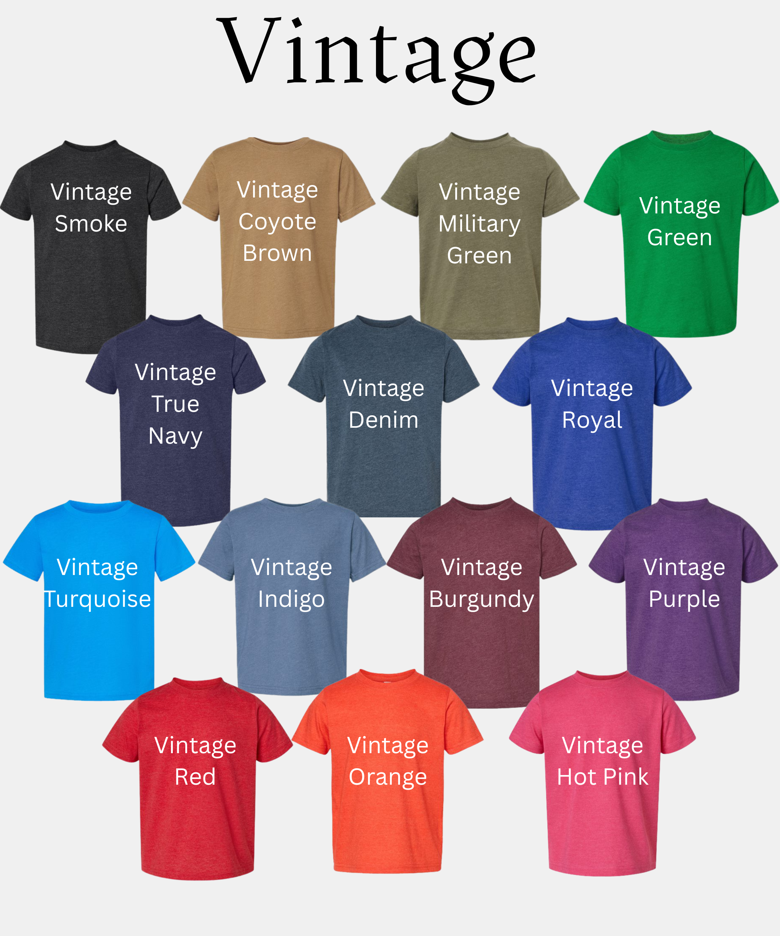 Toddler Shirts - Custom Order