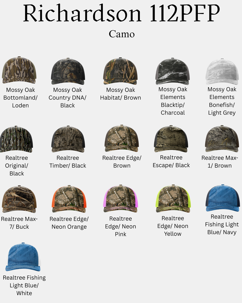 Trucker Hat (Richardson 112) - Custom Order