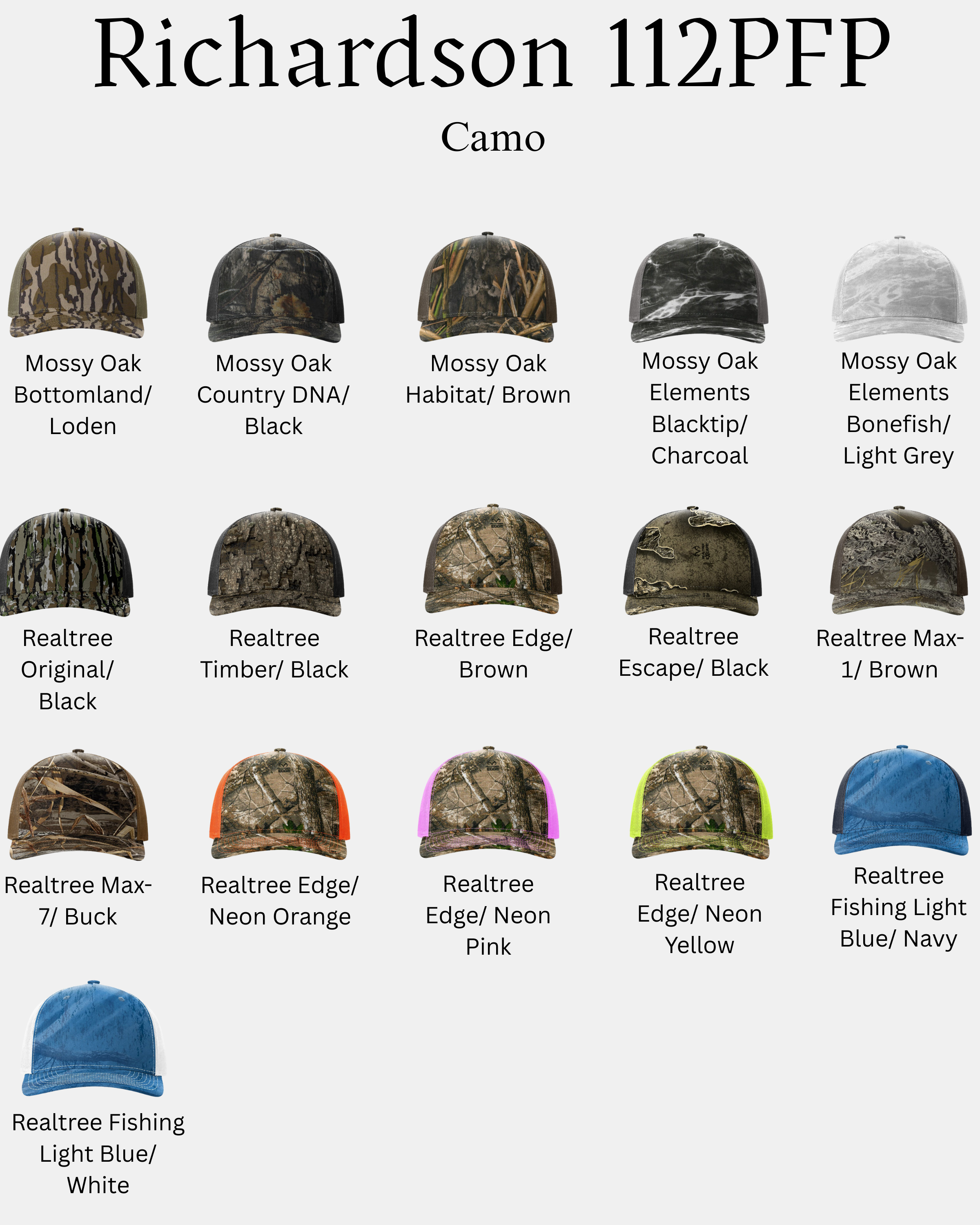 Trucker Hat (Richardson 112) - Custom Order