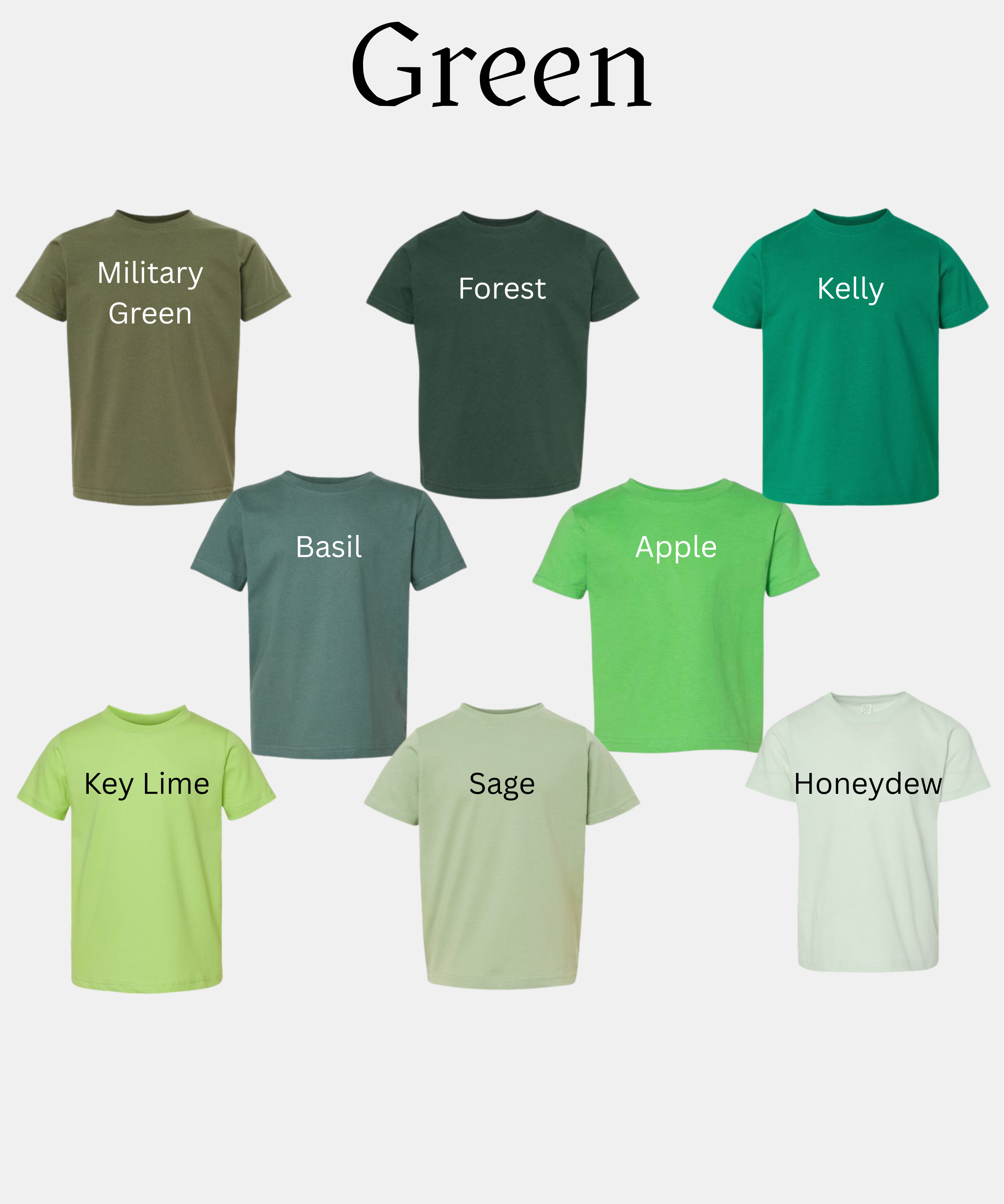 Toddler Shirts - Custom Order