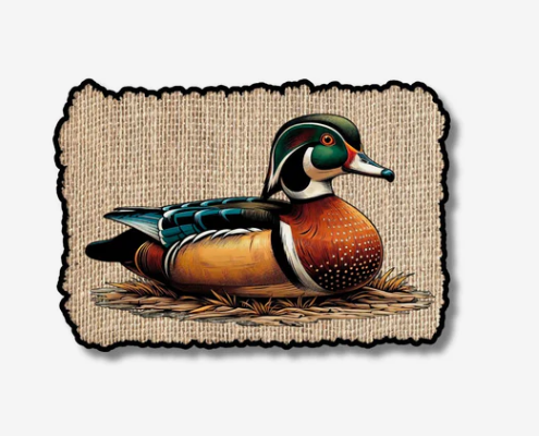 Burlap Duck