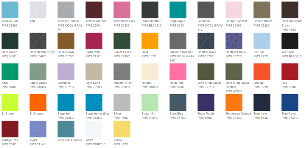 Adult Short Sleeve T-Shirt - In Stock